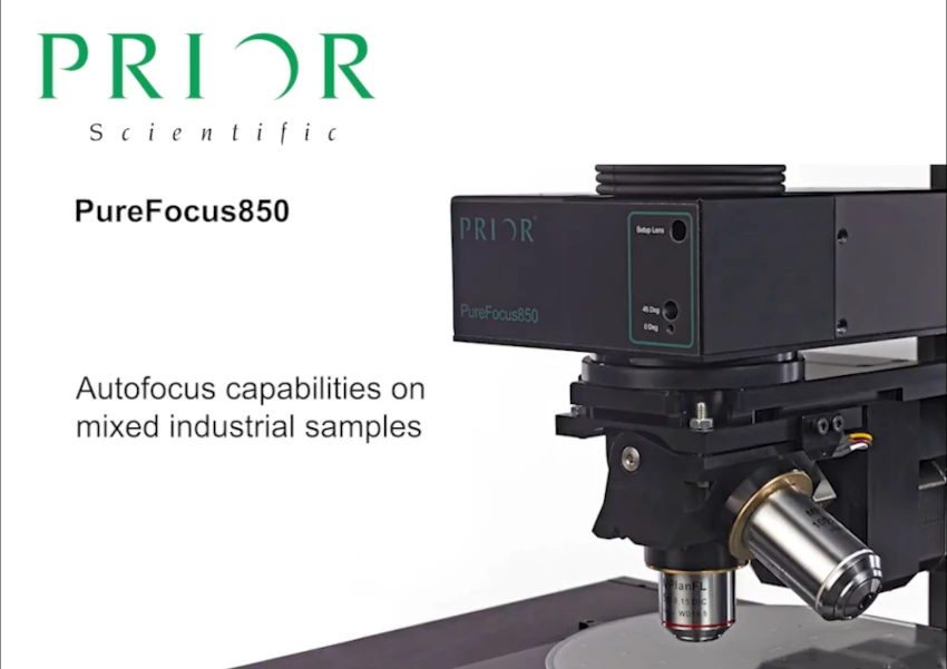 Video Prior Purefocus850 Laser Autofocus System