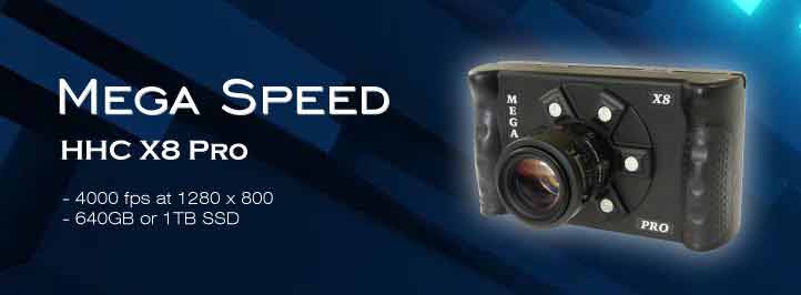 Mega Speed HHC X8 PRO High Speed Camera