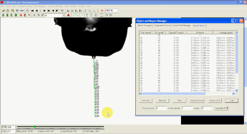 Mega Speed suurnopeuskuvaus tracking