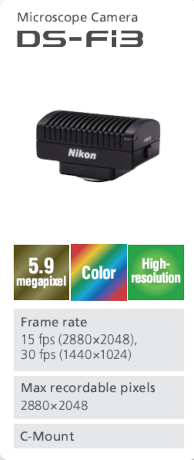 Nikon DS-Fi3 -mikroskooppikamera