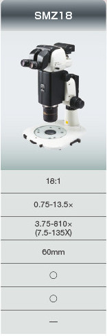 Nikon SMZ18-specifications