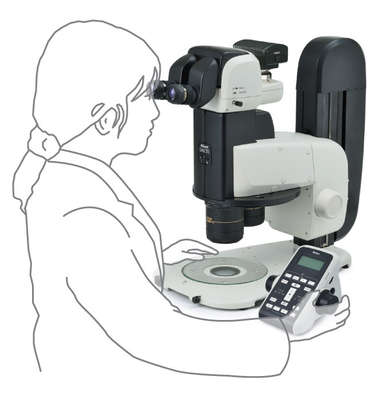 User Friendly  Remote Control SMZ25 stereomicroscope