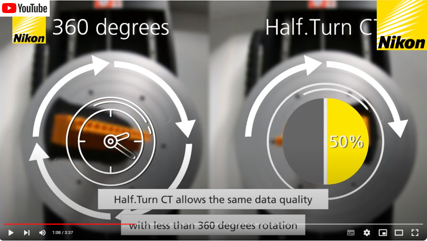 Nikon Youtube-video Nikon Metrology - XT H 225 ST 2x - Productivity without compromise