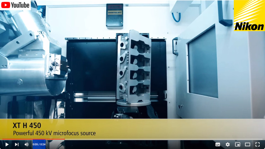 Nikon Youtube-video XTH 450 Introduction - Nikon Metrology